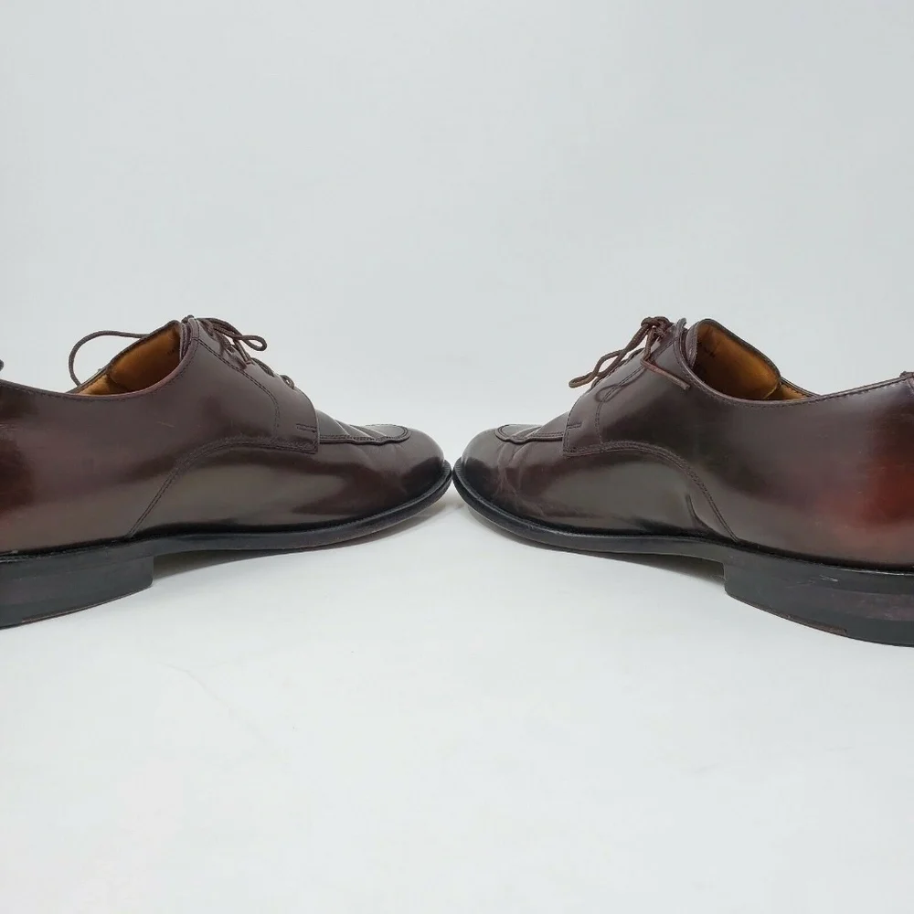 Cole Haan Nike Air Lot Brown Leather Oxford shoes